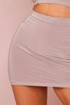 MissPap Double Layered Bodycon Mini Skirt thumbnail 4