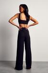 MissPap Ribbed Bralet and Wide Leg Co-ord Lounge Set thumbnail 3