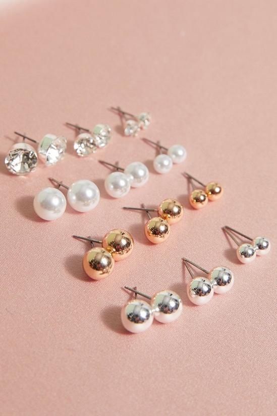 MissPap 12 Pack Mixed Diamante Pearl and Stud Pack 1