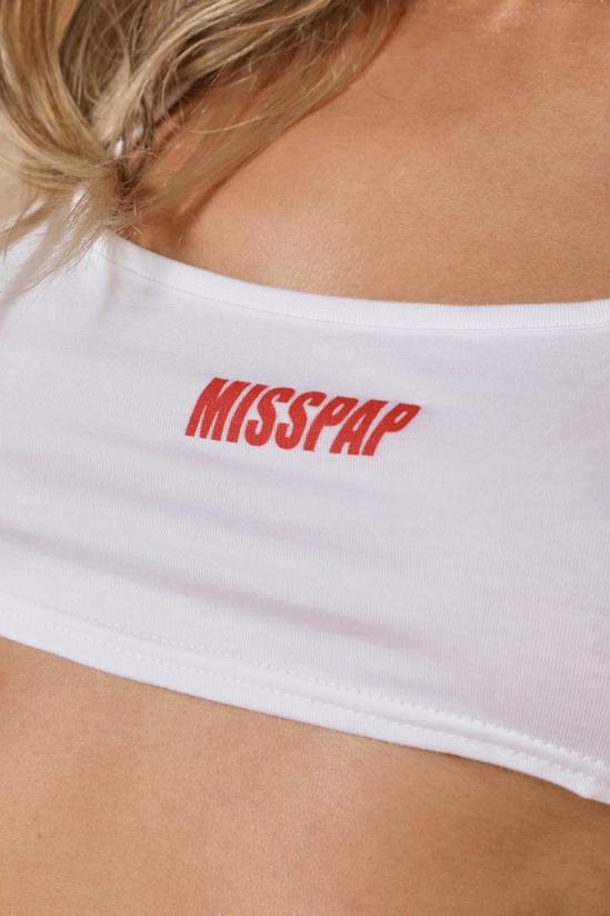 MissPap MISSPAP Branded Scoop Neck Crop Top 6