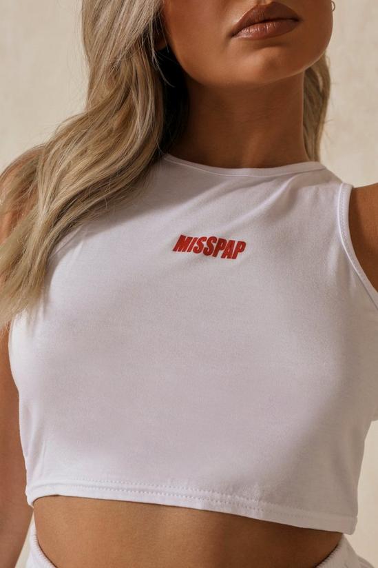 MissPap MISSPAP Branded Racer Neck Vest Top 5