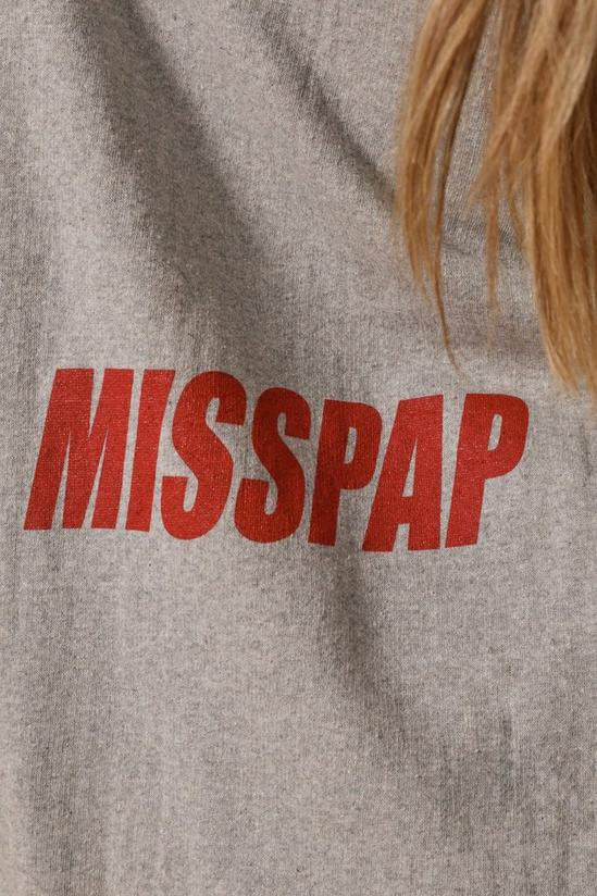 MissPap MISSPAP Back Print Branded Oversized Hoodie 2