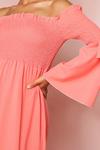 MissPap Shirred Flute Sleeve Bardot Maxi Dress thumbnail 4