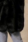 MissPap Luxe Panelled Faux Fur Coat thumbnail 6
