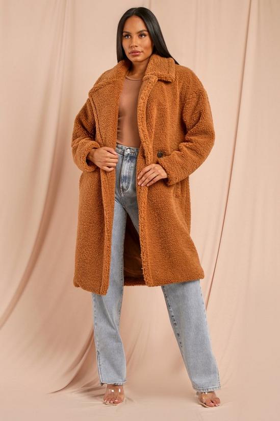 MissPap Oversized Teddy Faux Fur Coat 4