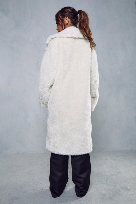 MissPap Oversized Teddy Faux Fur Coat 3