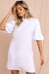 MissPap Short Extreme Puff Sleeve Sweater Dress thumbnail 1