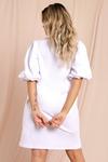 MissPap Short Extreme Puff Sleeve Sweater Dress thumbnail 4