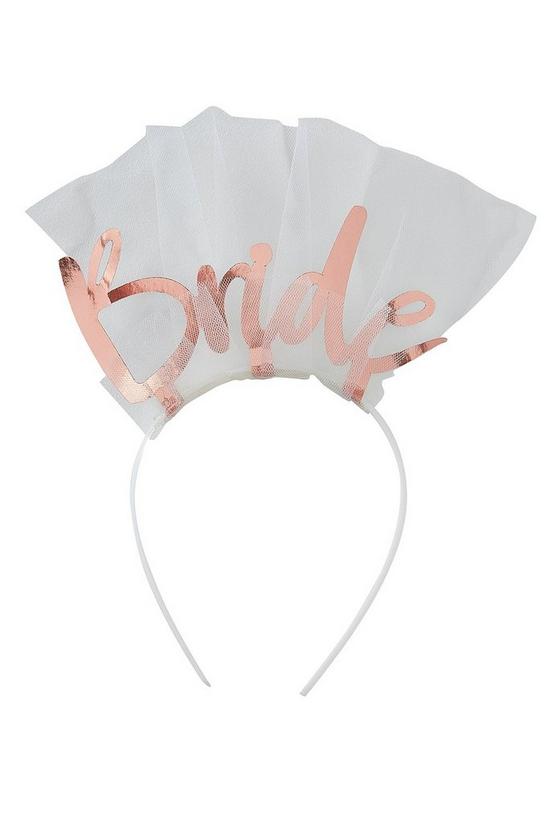 MissPap ginger ray bride headband 2