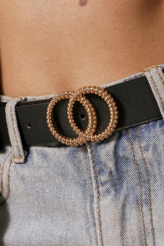 MissPap double ring textured belt 2
