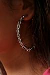 MissPap chain hoop earrings thumbnail 2
