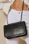 MissPap Croc Chain Detail Shoulder Bag thumbnail 1