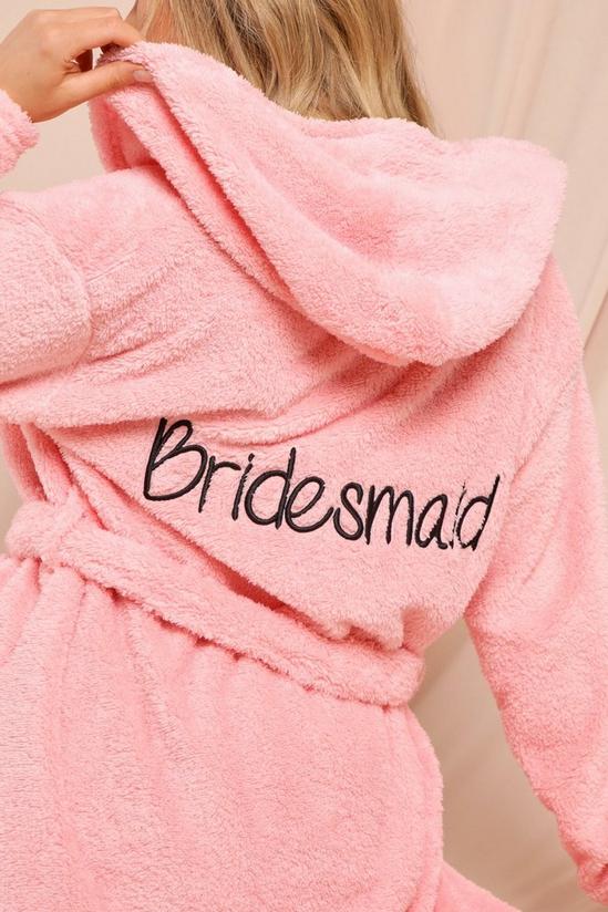 MissPap bridesmaid script embroidered gown 2