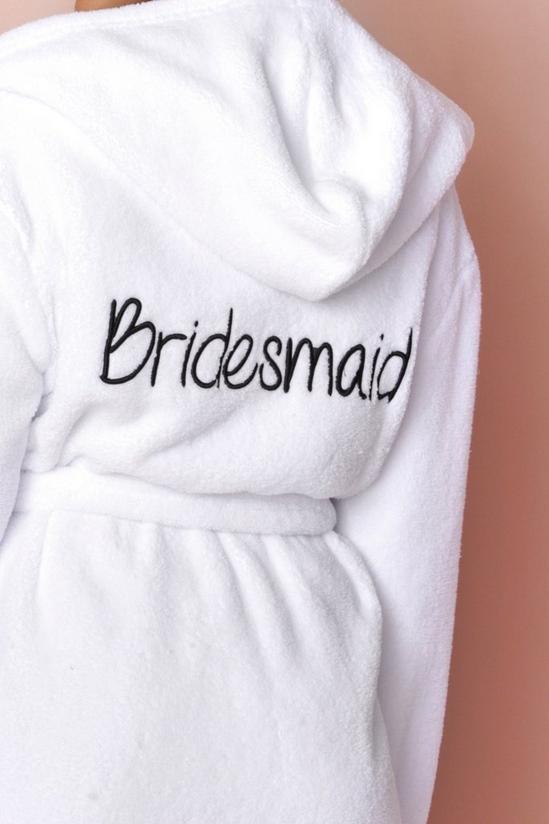 MissPap bridesmaid script embroidered gown 4