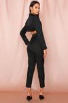 MissPap High Waisted Tailored Slim Trousers thumbnail 2