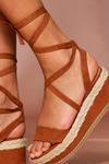 MissPap laced flatform sandals thumbnail 2