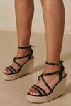 MissPap Strappy Heeled Wedge thumbnail 3