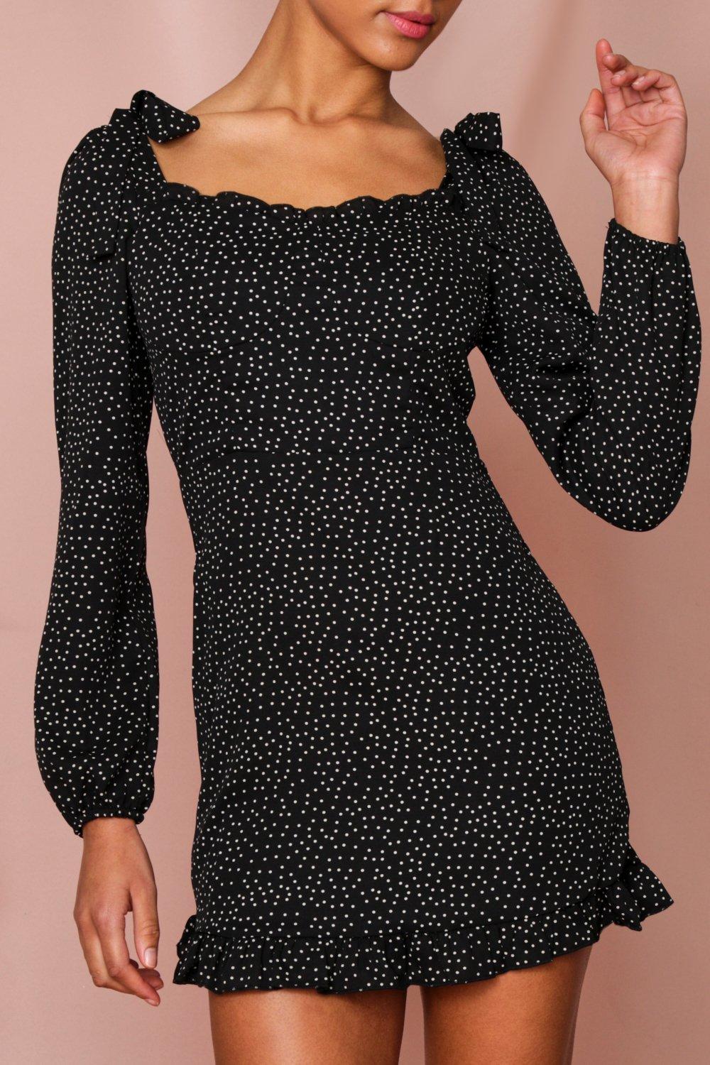 Misspap polka 2025 dot dress