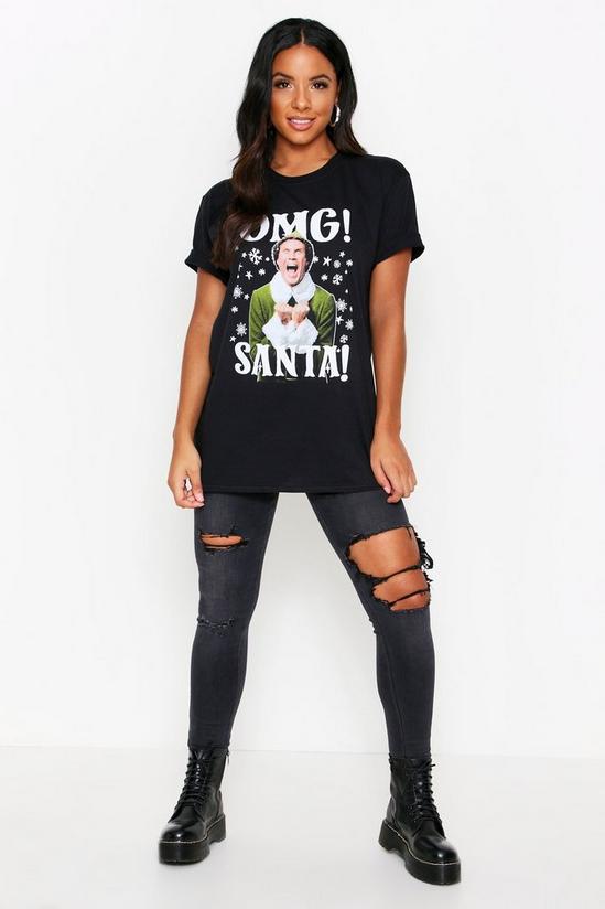 MissPap OMG Santa Elf License T shirt 3