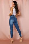 MissPap Thigh Ripped Skinny Jeans thumbnail 2