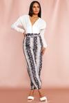 MissPap Paper Bag Belted Cuff Trouser thumbnail 4