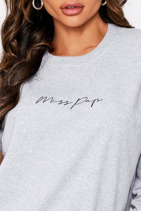 MissPap MISSPAP Slogan Oversized Sweatshirt 4