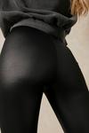 MissPap Leather Look High Waisted Legging thumbnail 2