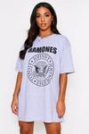 MissPap Ramones Oversized Graphic T-Shirt Dress thumbnail 3