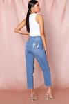 MissPap Distressed High Waisted Mom Jeans thumbnail 2