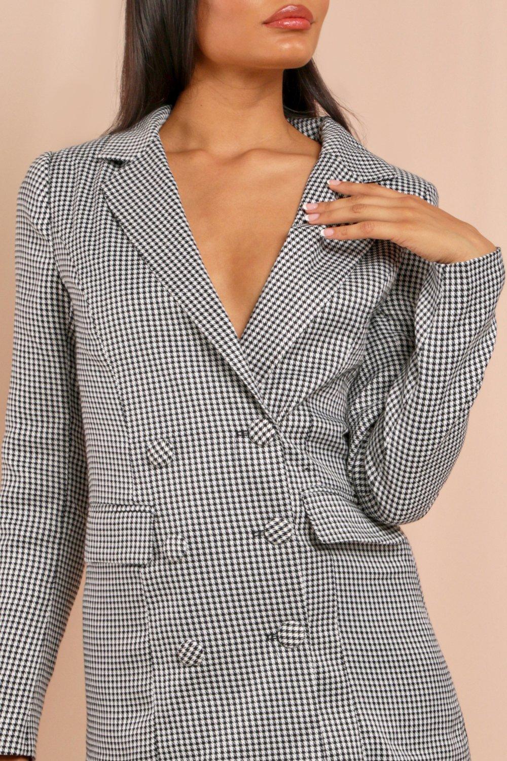 Dogtooth 2024 blazer dress