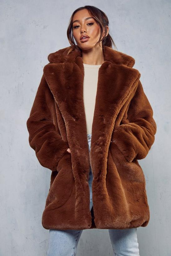 MissPap Oversized Faux Fur Coat 1
