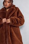 MissPap Oversized Faux Fur Coat thumbnail 2