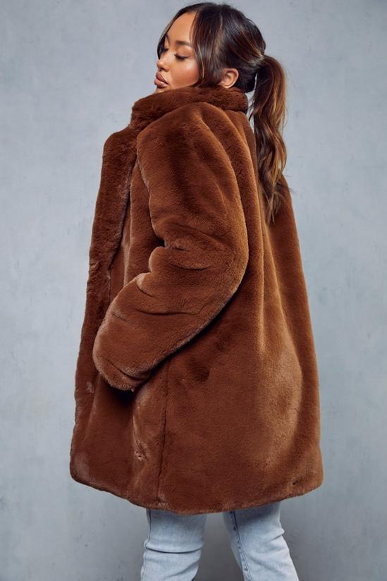 MissPap Oversized Faux Fur Coat 3