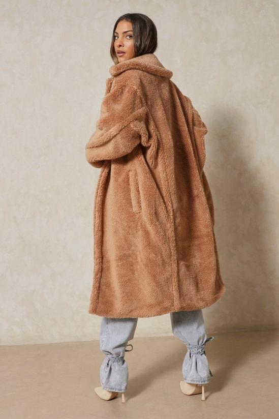 MissPap Oversized Teddy Coat 3