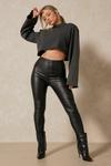 MissPap Leather Look Coated Skinny Jeans thumbnail 4