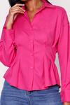 MissPap Fitted Waist Structured Shirt thumbnail 4